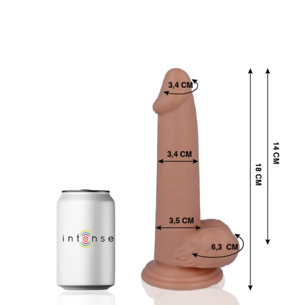 Mr 10 Realistic Penis 18 cm -O- 3.4 cm von Mr. Intense kaufen | Fesselliebe