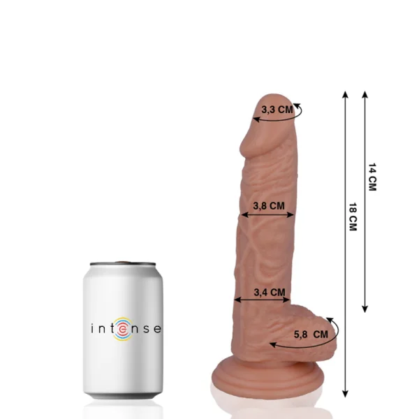 Mr 11 Realistic Penis 18 cm -O- 3.8 cm von Mr. Intense kaufen | Fesselliebe