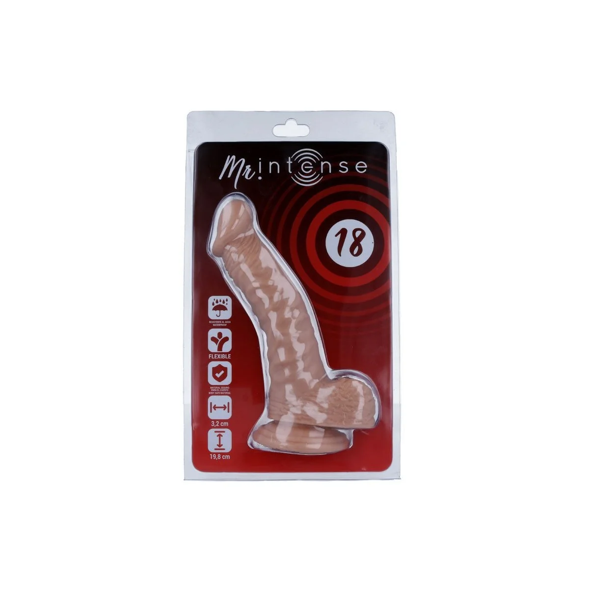 Mr 18 Realistic Penis 19.8 cm -O- 3.2 cm von Mr. Intense kaufen | Fesselliebe