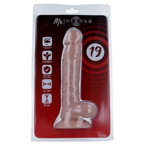 Mr 19 Realistic Penis 20 cm -O- 3.1 cm von Mr. Intense kaufen | Fesselliebe