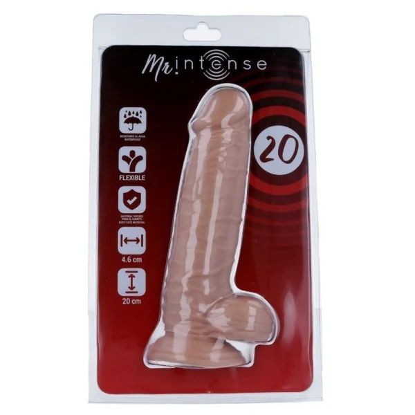 Mr 20 Realistic Penis 20 cm -O- 4.6 cm von Mr. Intense kaufen | Fesselliebe