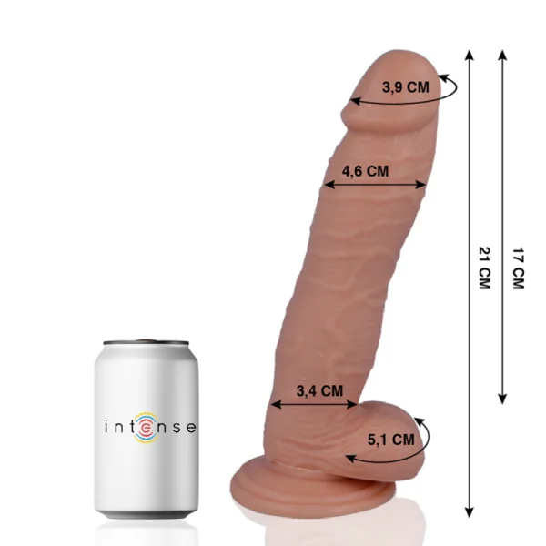 Mr 24 Realistic Penis 21 cm -O- 4.6 cm von Mr. Intense kaufen | Fesselliebe