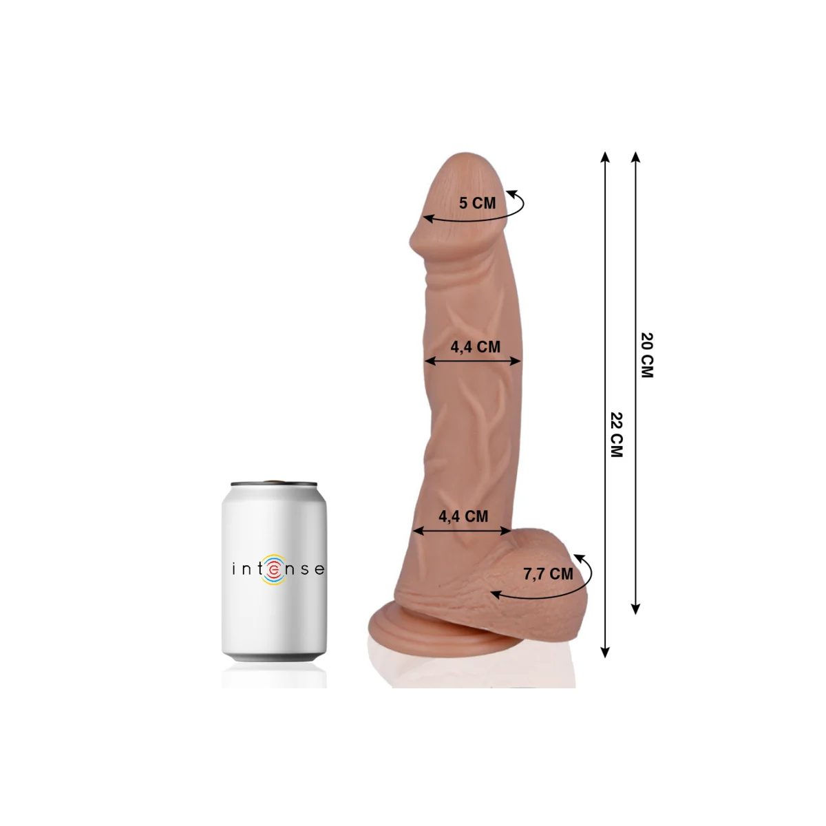 Mr 26 realistischer Penis 22 cm -O- 4.4 cm von Mr. Intense kaufen | Fesselliebe