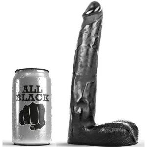 Realistischer Dildo 21 cm von All Black kaufen | Fesselliebe