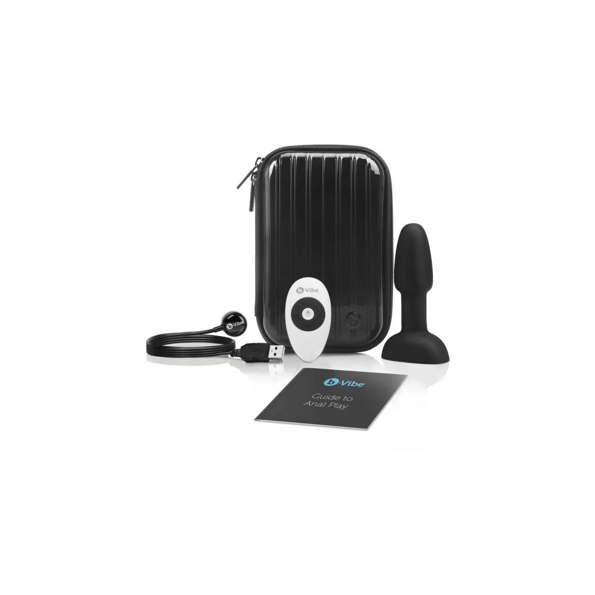 Rimming Analplug mit Fernbedienung Petite Schwarz von B-Vibe kaufen | Fesselliebe