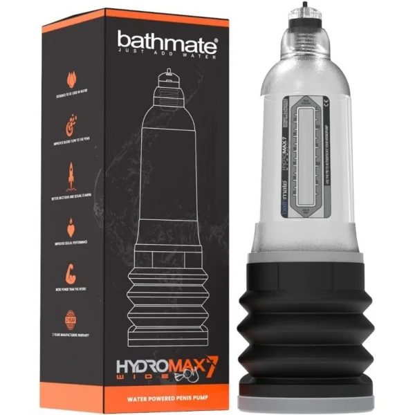 Hydromax 7 Wide Boy X30 Transparent von Bathmate kaufen | Fesselliebe