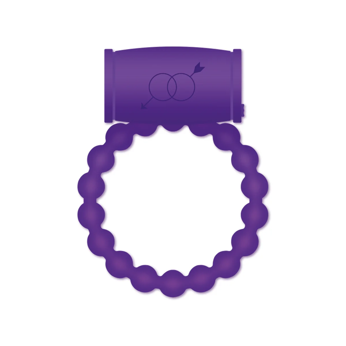 25 Paar-Vibratorring Violett von Casual Love kaufen | Fesselliebe