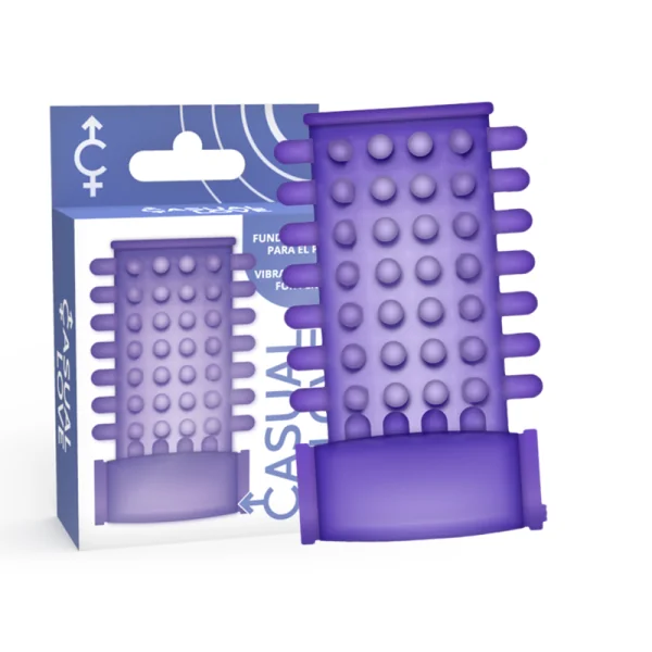 Ring Lila Vibrator Penis Abdeckung von Casual Love kaufen | Fesselliebe