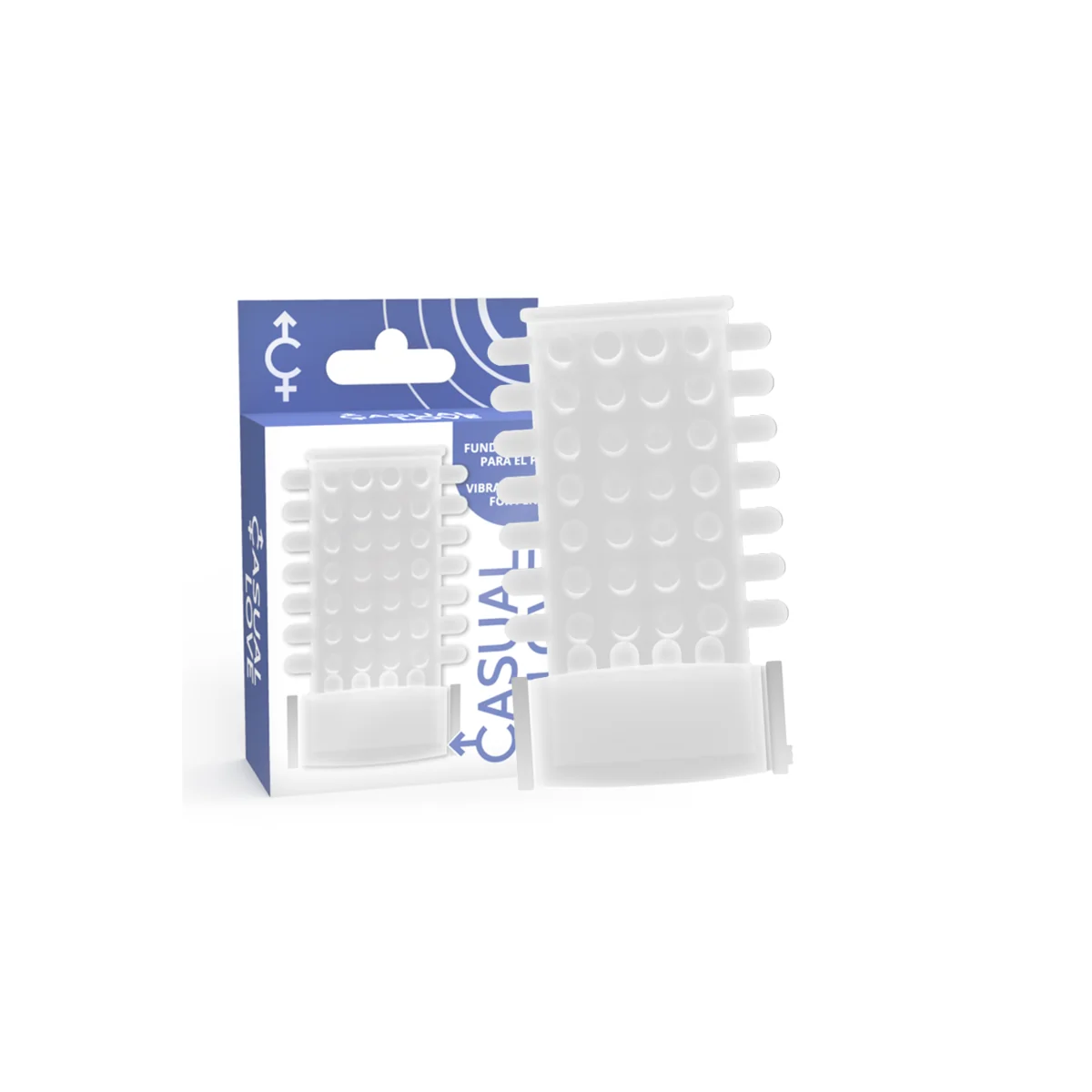 Ring Transparent Vibrator Penis Cover von Casual Love kaufen | Fesselliebe