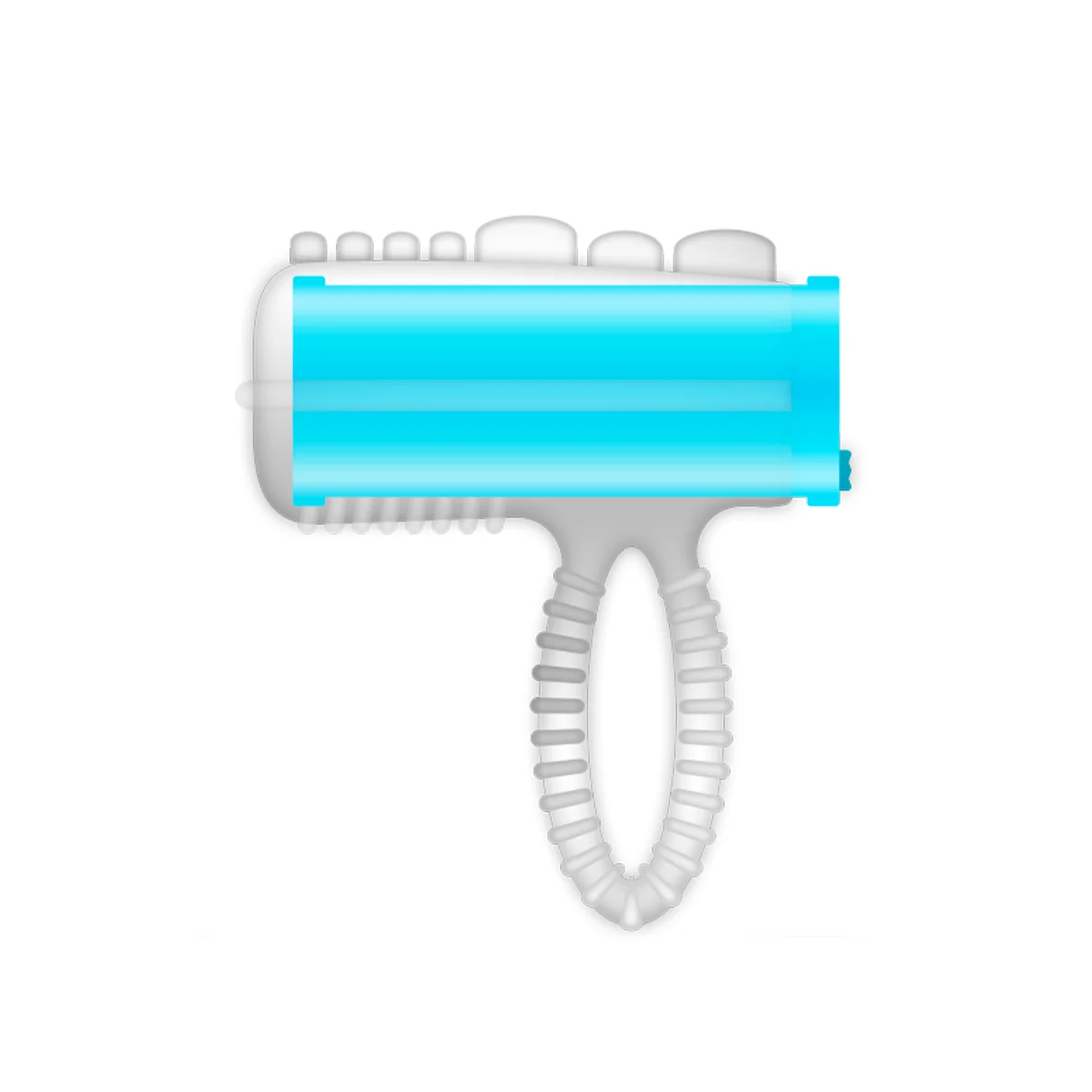 Ringzunge Vibrierendes Blau von Casual Love kaufen | Fesselliebe