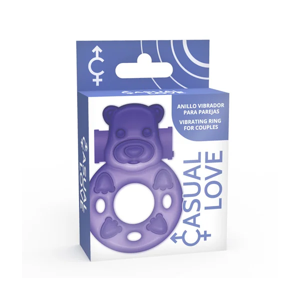 26 Lilac Bunny Vibrator Ring von Casual Love kaufen | Fesselliebe