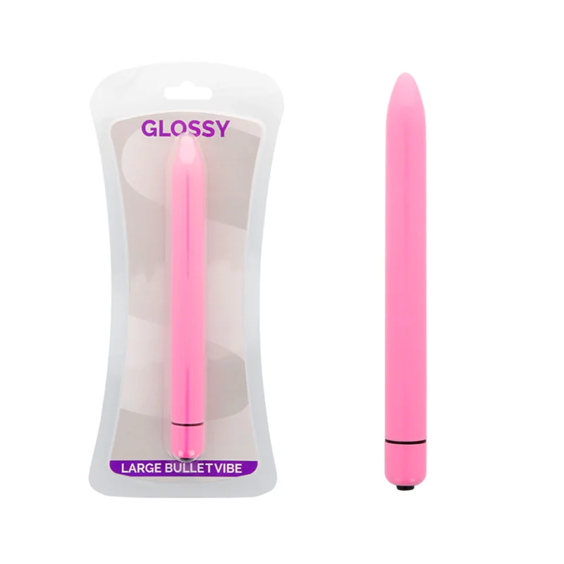 Schlanker Vibrator Deep Rose von Glossy kaufen | Fesselliebe