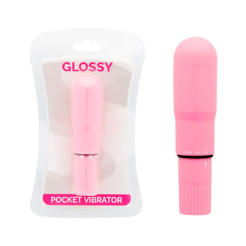 Taschenvibrator Rosa von Glossy kaufen | Fesselliebe