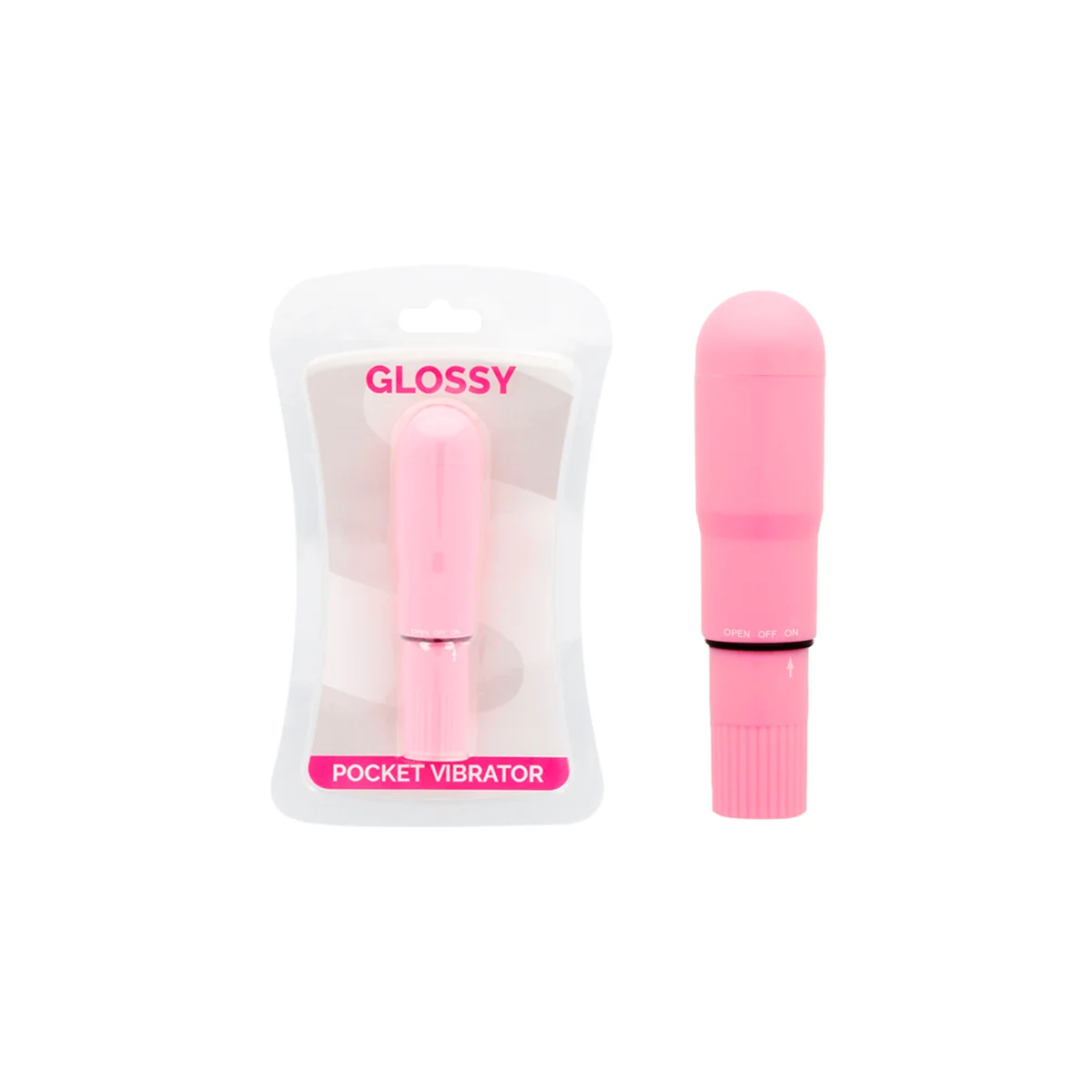 Taschenvibrator Rosa von Glossy kaufen | Fesselliebe