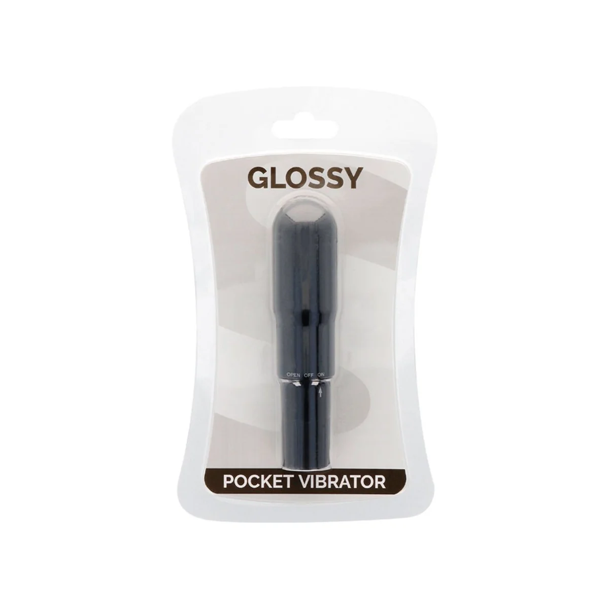 Taschenvibrator Schwarz von Glossy kaufen | Fesselliebe