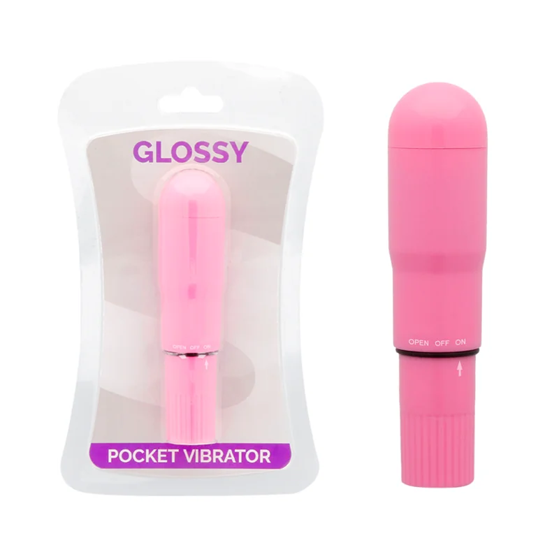 Taschenvibrator Deep Rose von Glossy kaufen | Fesselliebe