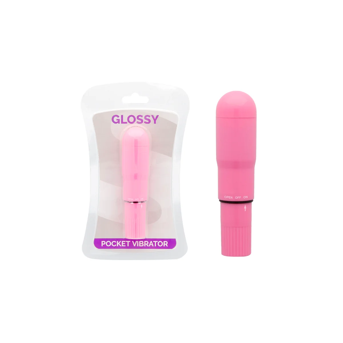Taschenvibrator Deep Rose von Glossy kaufen | Fesselliebe