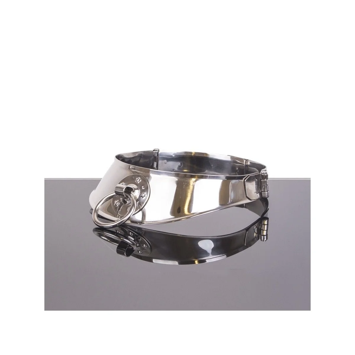 Rückhaltehalsband mit Ring von Metal Hard kaufen | Fesselliebe
