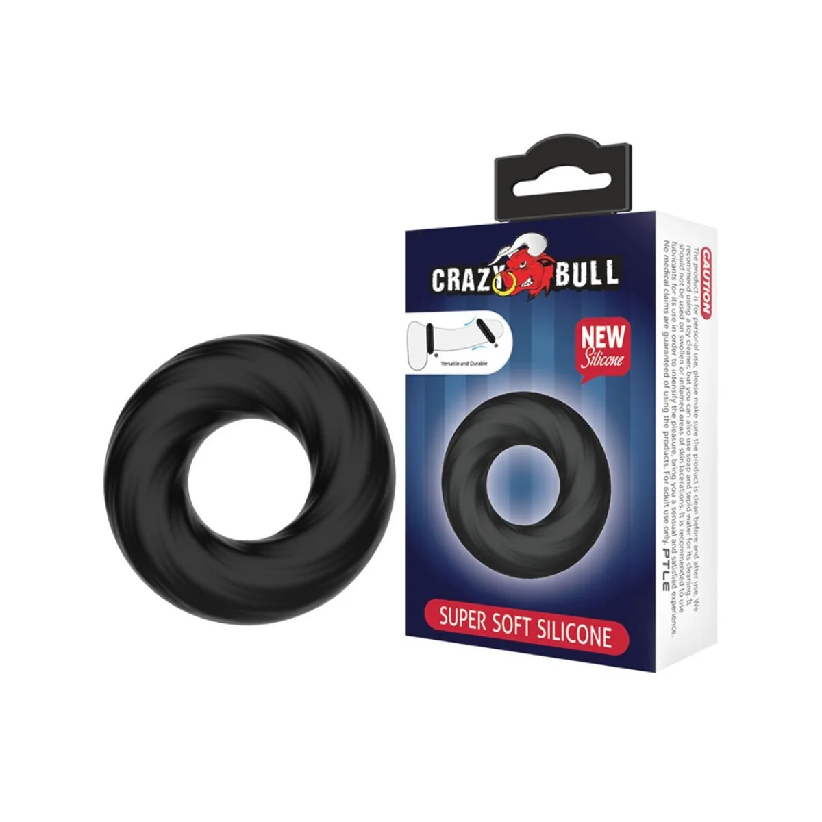 Superweicher Silikonring von Crazy Bull kaufen | Fesselliebe
