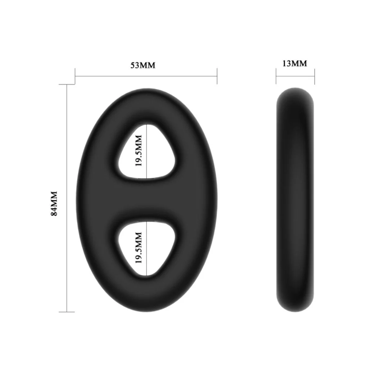 Superweicher Doppelter Silikonring von Crazy Bull kaufen | Fesselliebe