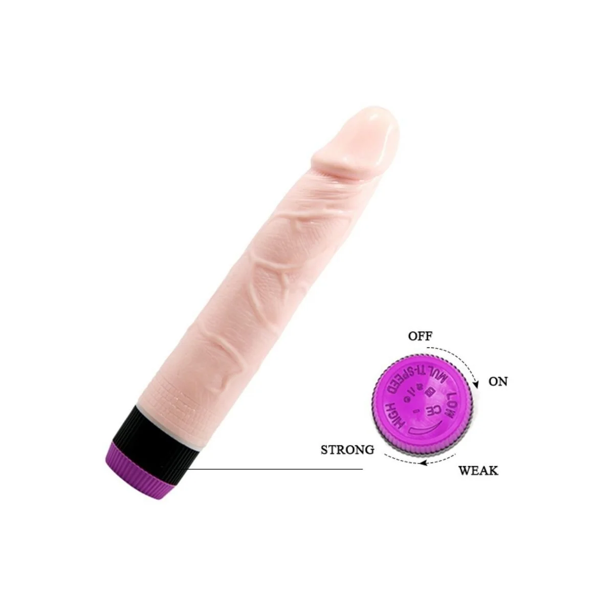 Adour Club realistischer Vibrator 21.5 cm von Baile kaufen | Fesselliebe