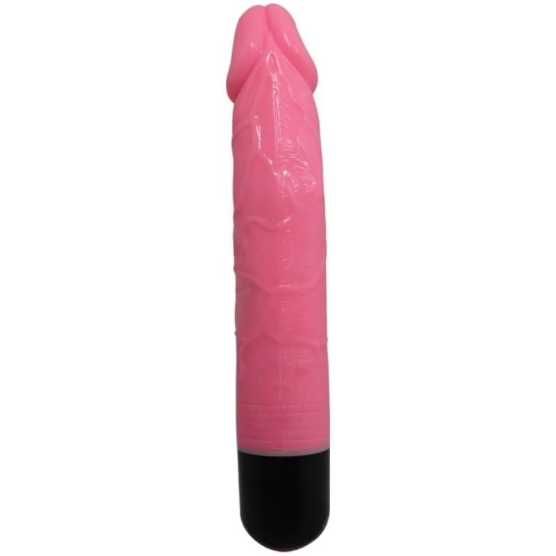 Bunter Sex realistischer Vibrator Rosa 23 cm von Baile kaufen | Fesselliebe 2