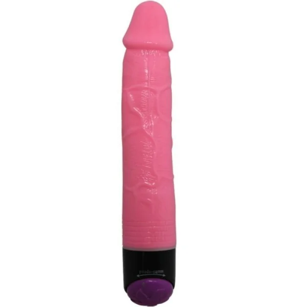 Bunter Sex realistischer Vibrator Rosa 23 cm von Baile kaufen | Fesselliebe