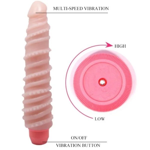 Flexi Vibe Sensual Spiralvibrator 19.5 cm von Baile Vibrators kaufen | Fesselliebe