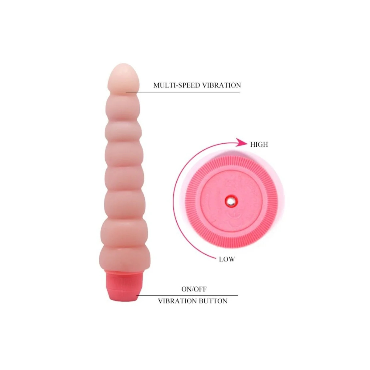 Flexi Vibe Sensual Spine Flexibler Vibrator 19 cm von Baile kaufen | Fesselliebe