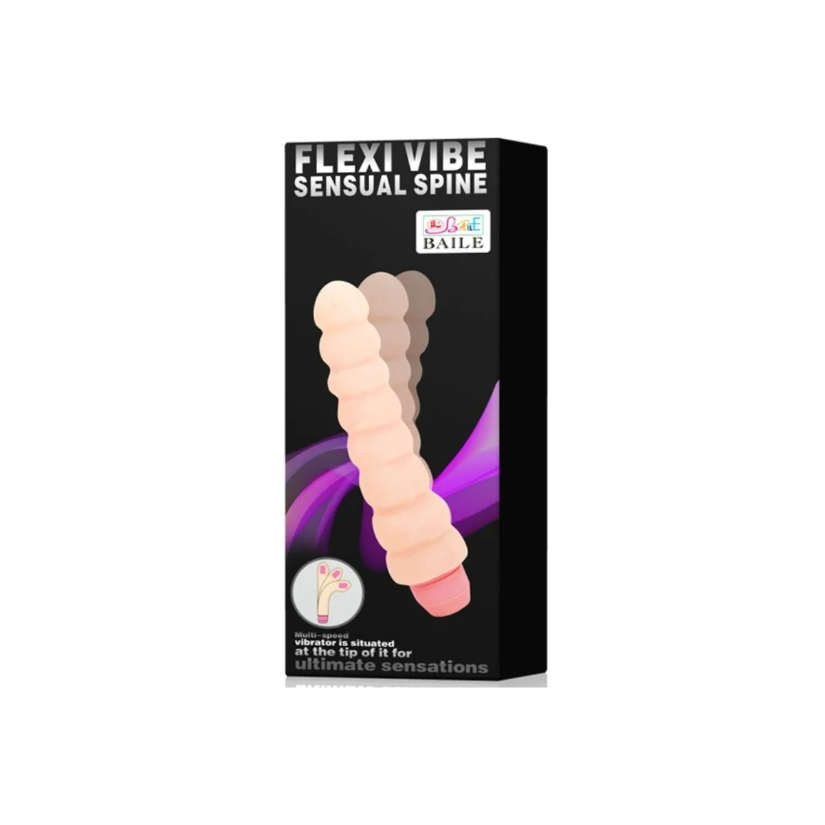 Flexi Vibe Sensual Spine Flexibler Vibrator 19 cm von Baile kaufen | Fesselliebe