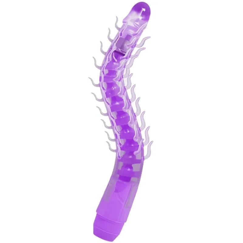 Flexi Vibe Sensual Spine Biegbarer Vibrierdildo Flieder 23.5 cm von Baile kaufen | Fesselliebe