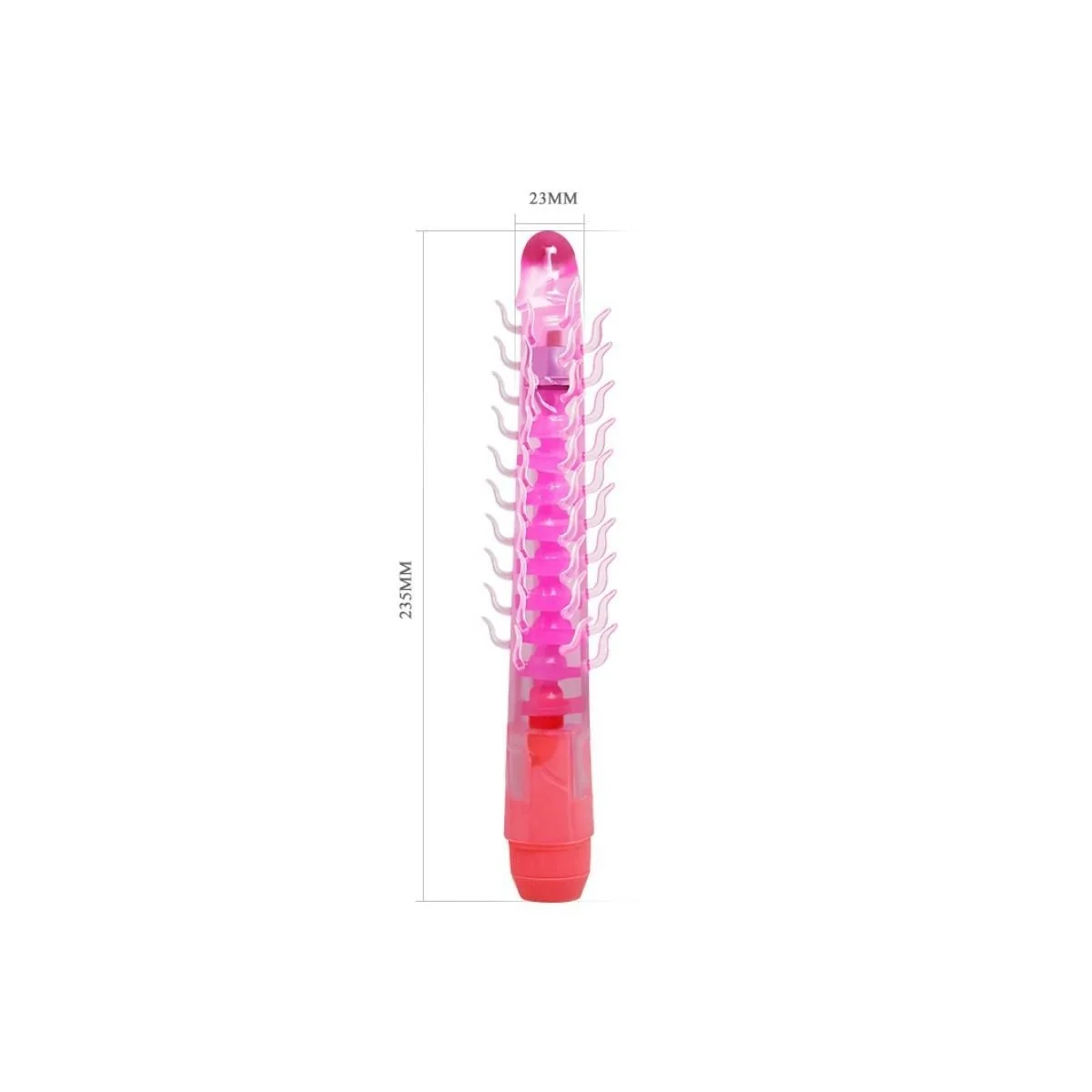 Flexi Vibe Sensual Spine Biegbarer Vibrierdildo Flieder 23.5 cm von Baile kaufen | Fesselliebe