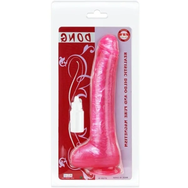 Realistischer Rosa Dildo Dong mit Saugnapf von Baile Dildos kaufen | Fesselliebe