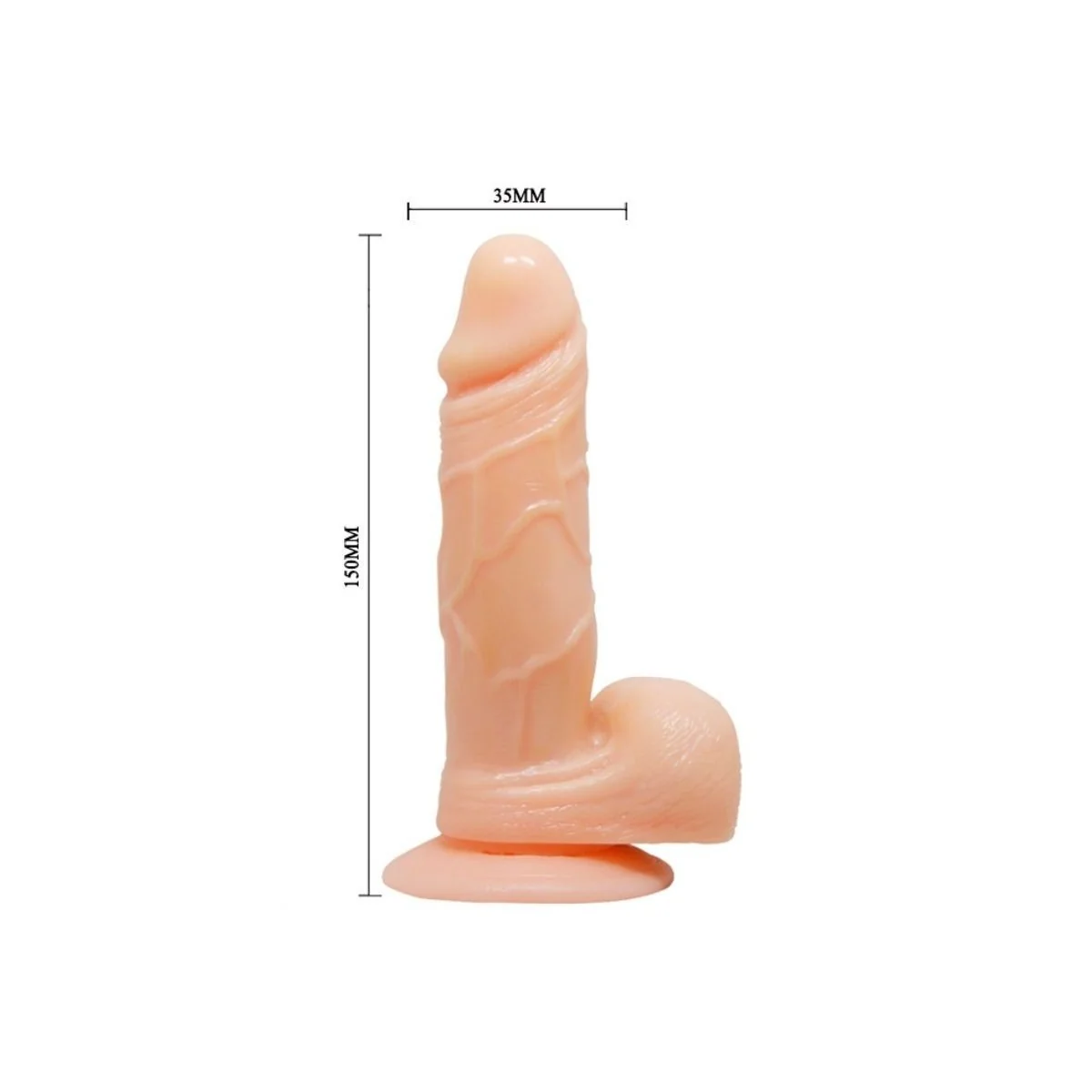 Prime realistischer Dong Natürlicher realistischer Dildo von Baile Vibrators kaufen | Fesselliebe