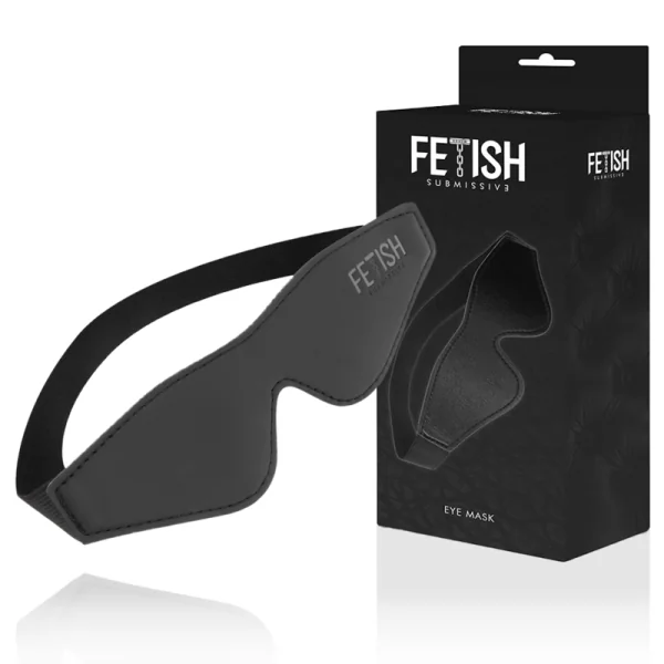 Vegane Ledermaske mit Noprene-Futter von Fetish Submissive Bondage kaufen | Fesselliebe