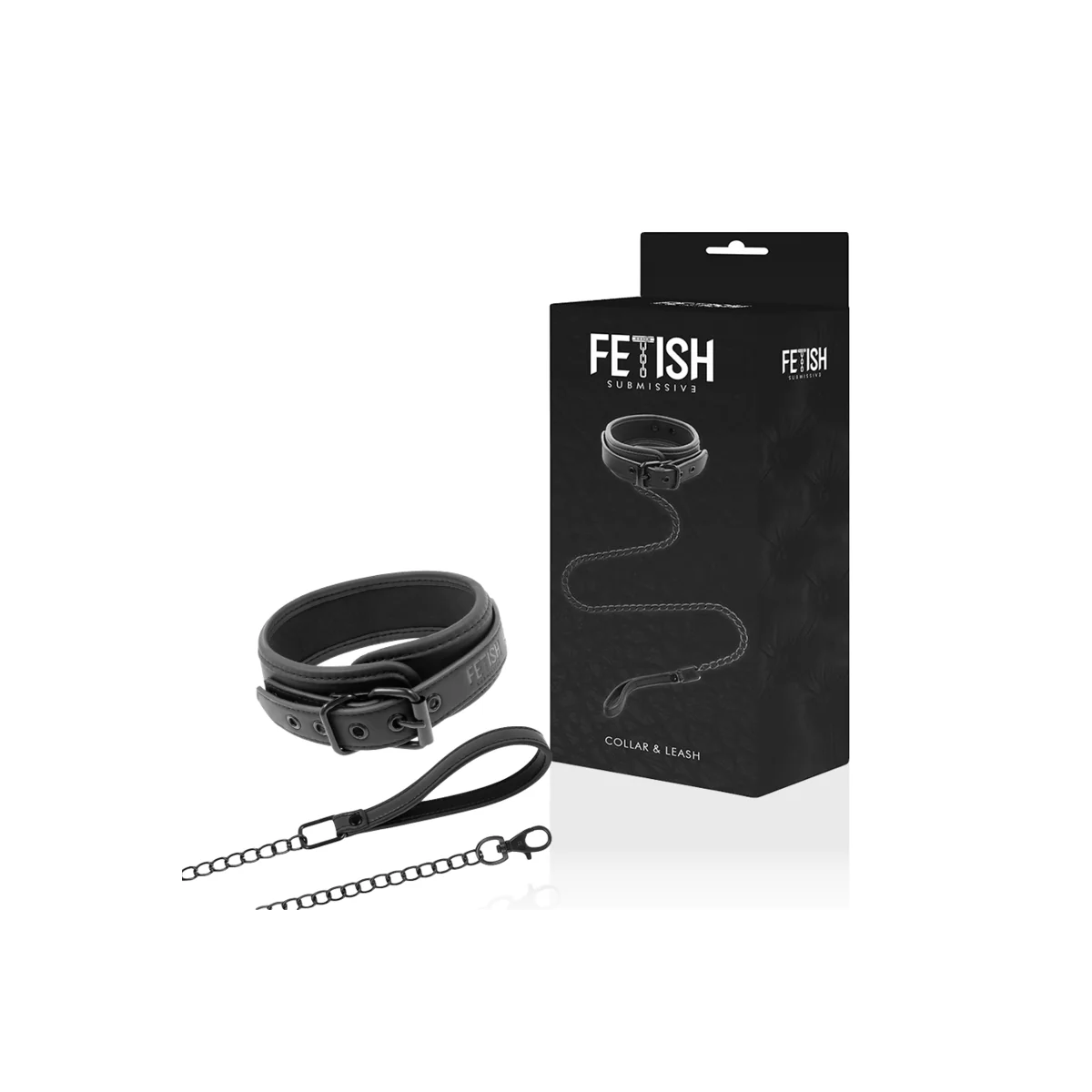 Kettenhalskette mit Noprene-Futter von Fetish Submissive Bondage kaufen | Fesselliebe