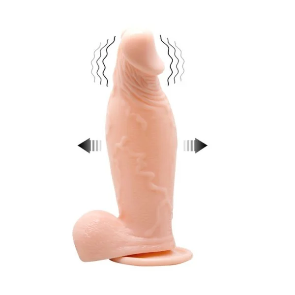 Realistischer Vibrierender und Aufblasbarer Dildo von Baile kaufen | Fesselliebe