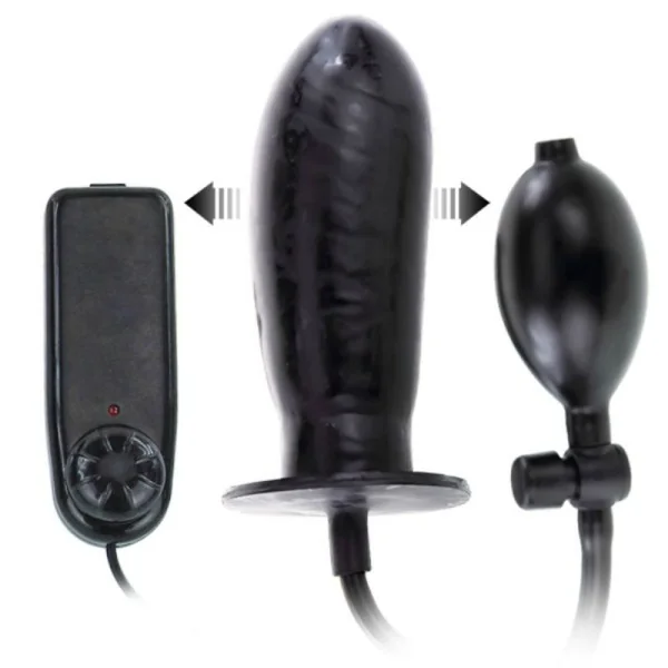 Größerer Joy Aufblasbarer Penis mit Vibration 16 cm von Baile kaufen | Fesselliebe