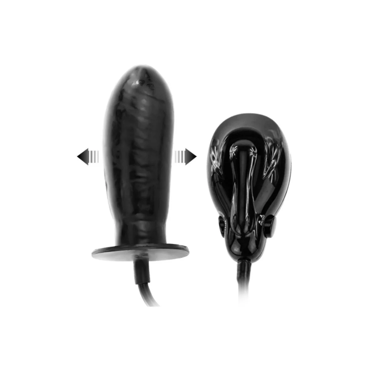 Bigger Joy Aufblasbarer Dildo mit Vibration 16 cm von Baile Stimulating kaufen | Fesselliebe