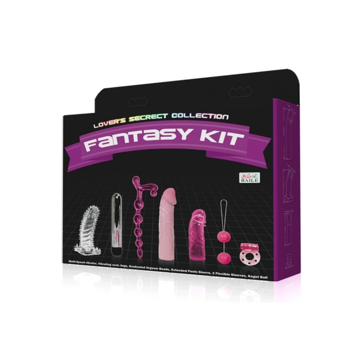 Lovers Secret Collection Fantasykit von Baile Stimulating kaufen | Fesselliebe