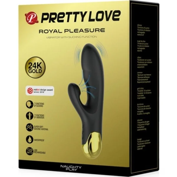 SMARTES, UNARTIGES SPIEL MIT VIBRATION UND SAUG VON PRETTY LOVE SMART