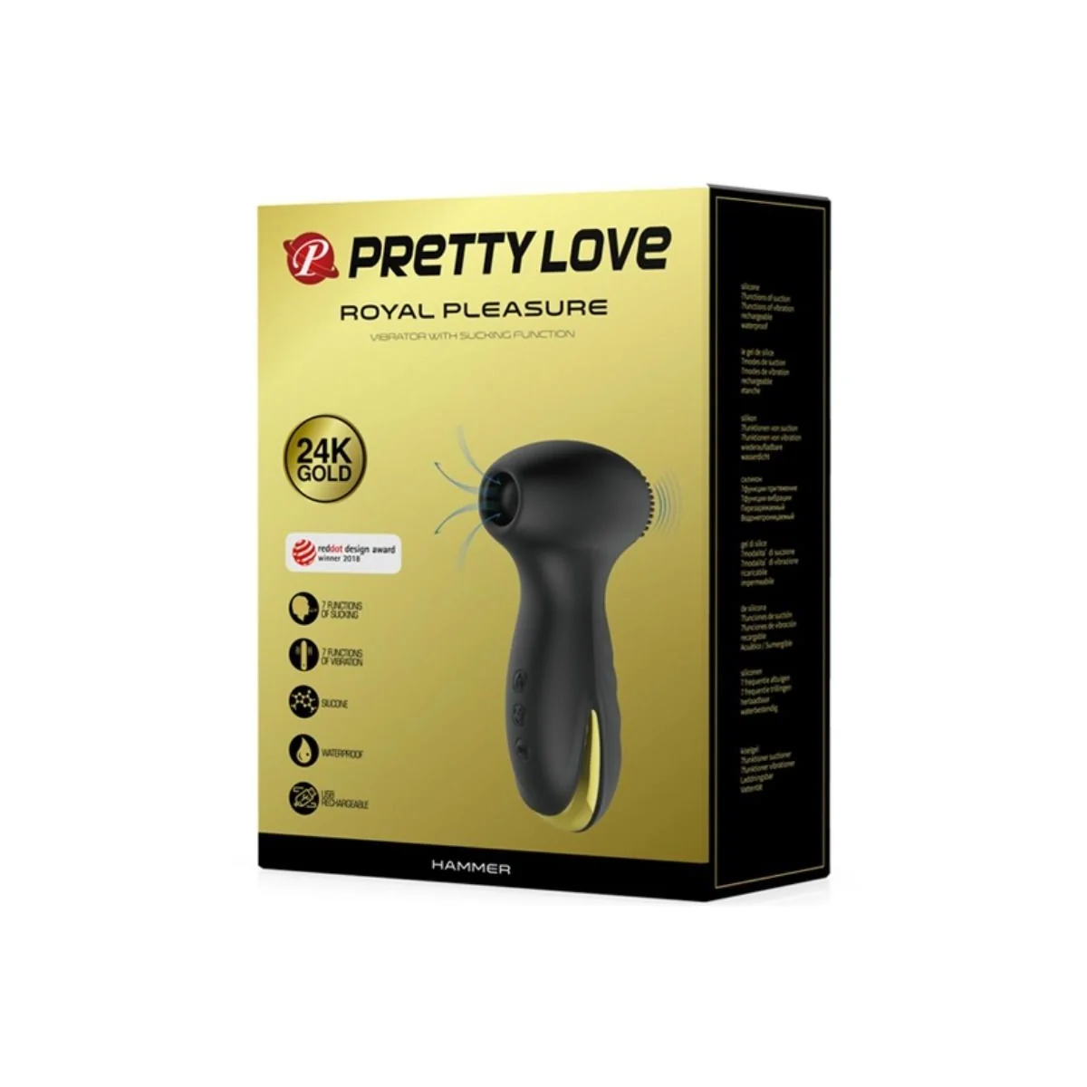 SMART HAMMER VIBRATION UND SAUG VON PRETTY LOVE SMART