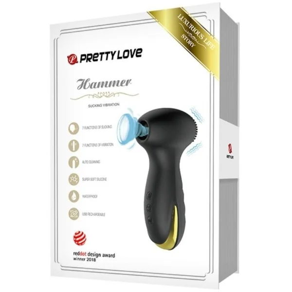 SMART HAMMER VIBRATION UND SAUG VON PRETTY LOVE SMART