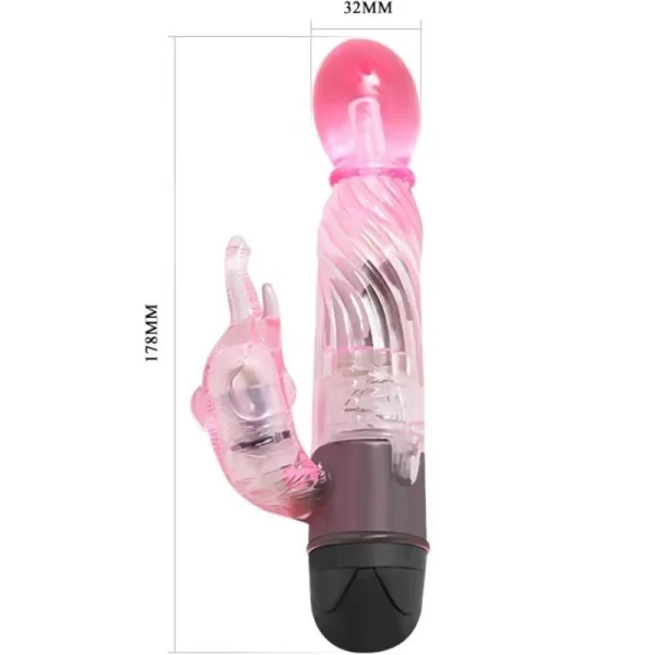 Geben Sie Ihnen Eine Art Liebhabervibrator mit Rosa Hasen 10 Modi von Baile Vibrators kaufen | Fesselliebe
