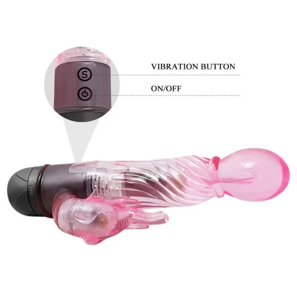 Geben Sie Ihnen Eine Art Liebhabervibrator mit Rosa Hasen 10 Modi von Baile Vibrators kaufen | Fesselliebe