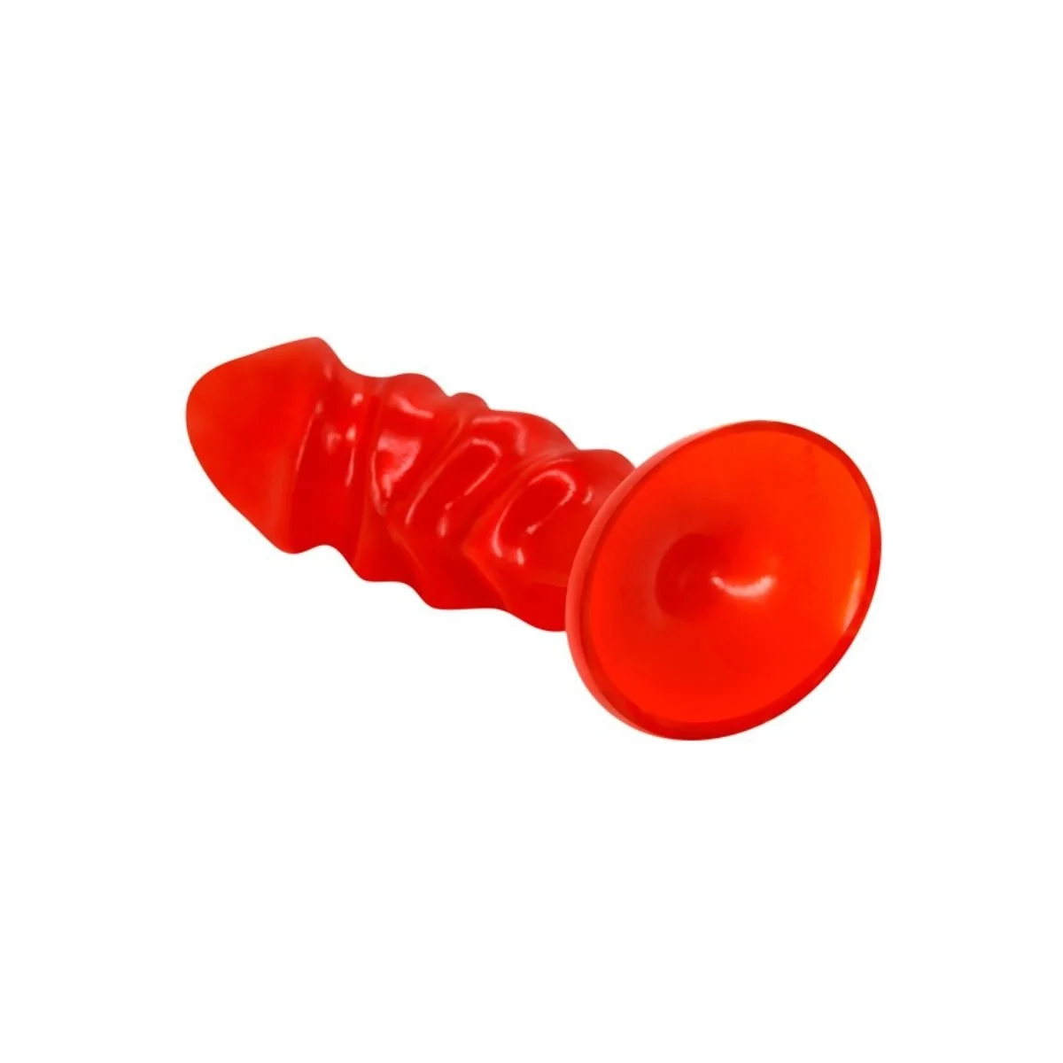 Unisex Analplug mit Rotem Saugnapf von Baile Anal kaufen | Fesselliebe