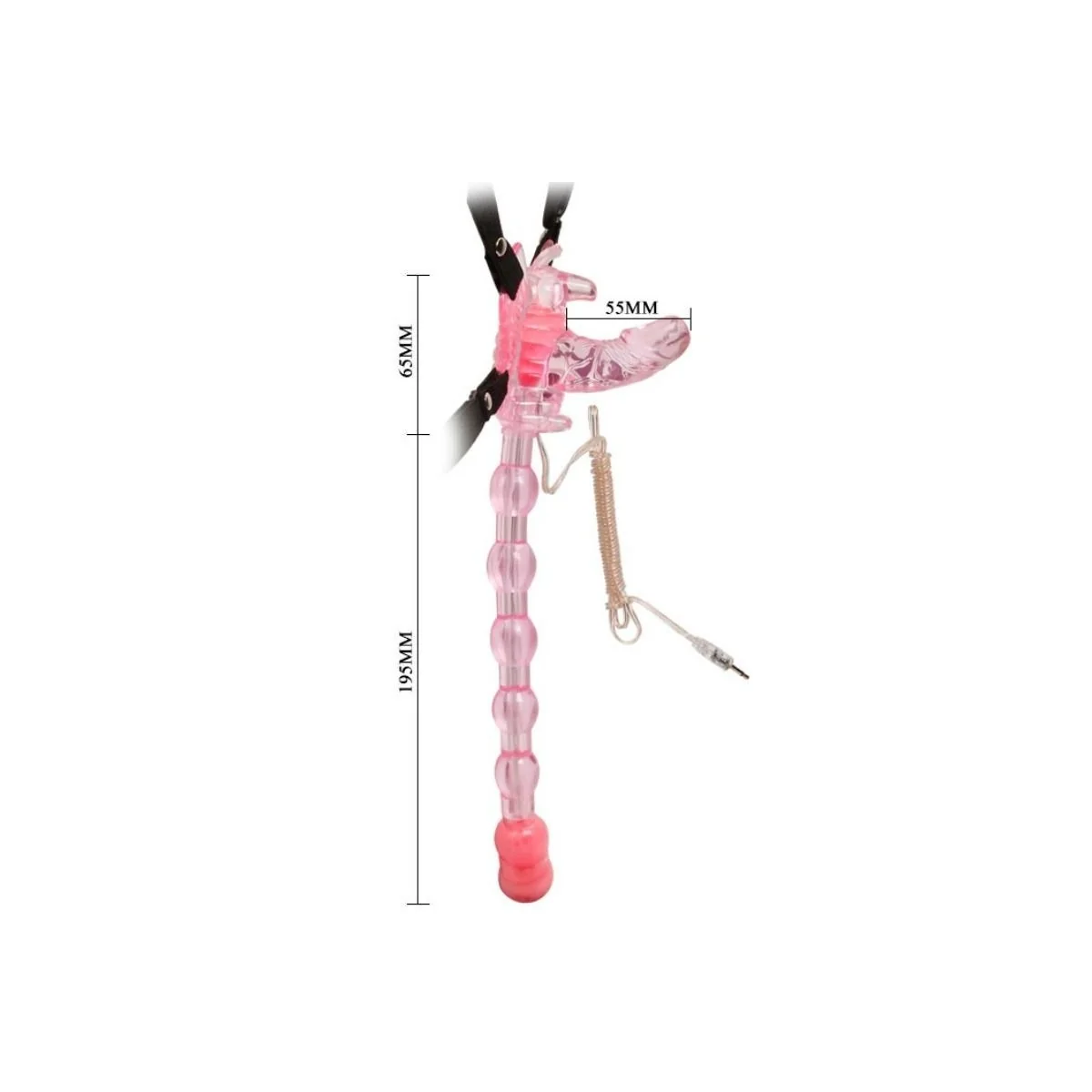 Schmetterlingsstrapon von Baile Stimulating kaufen | Fesselliebe