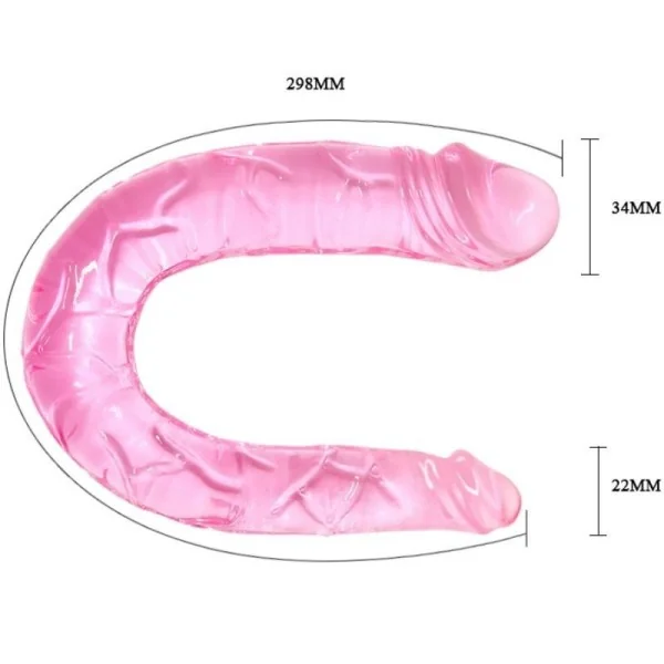 Doppel Dong Doppel Rosa Dildo von Baile Dildos kaufen | Fesselliebe