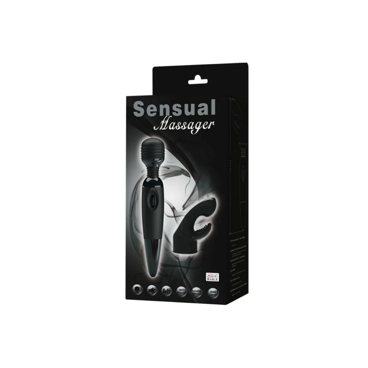 Sinnlicher Massager mit Auswechselbarem Kopf von Baile Power Head kaufen | Fesselliebe