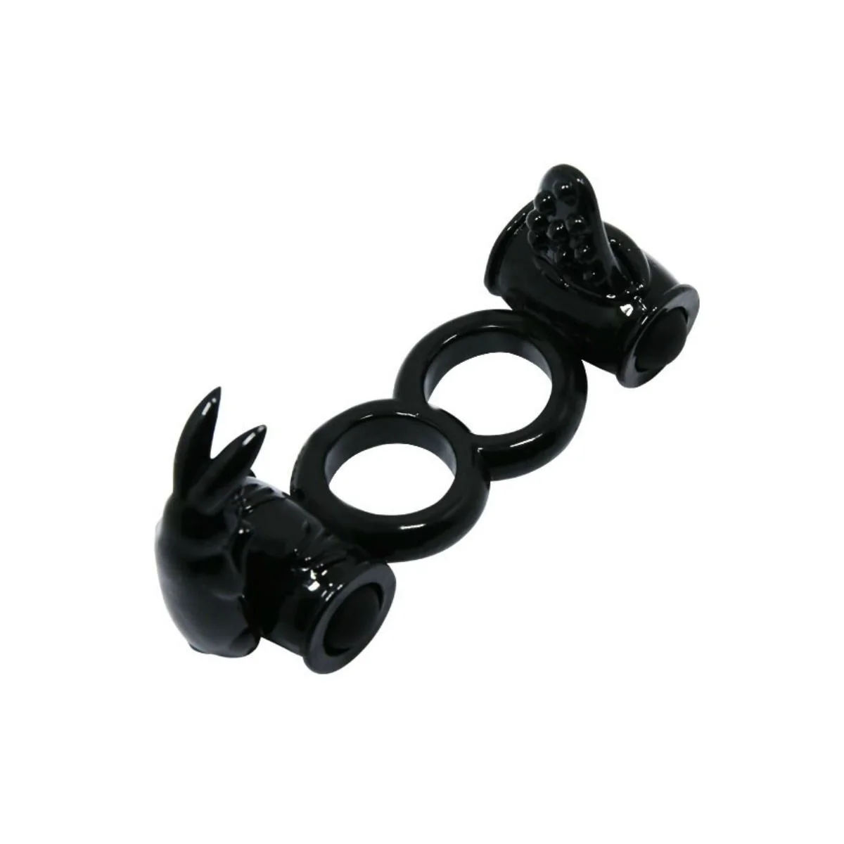 Sweet Ring Doppelring mit Doppelhasen von Baile For Him kaufen | Fesselliebe